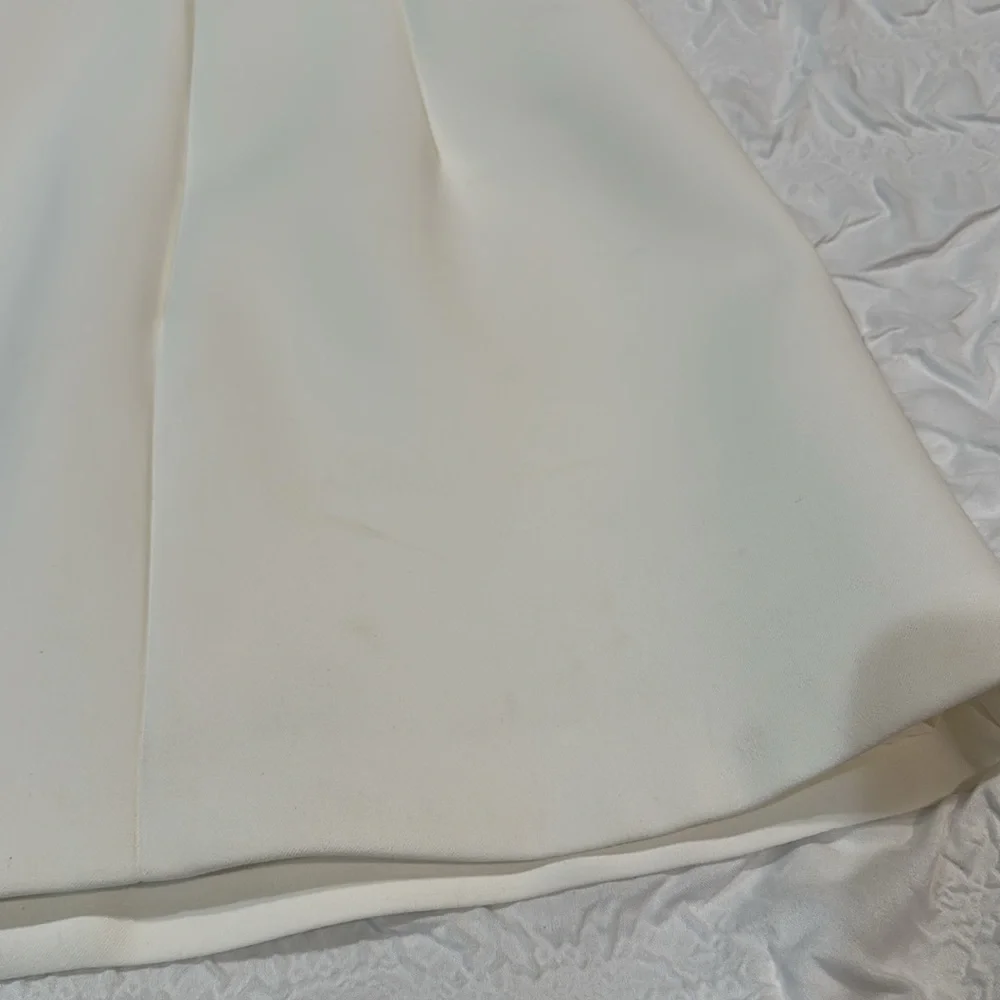 Self Portrait White with Rhinestones dress. - Picture 5 of 6